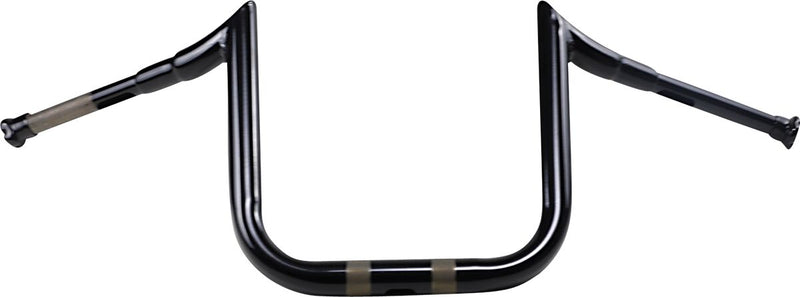 1-1/2" Grande Prime Ape Hanger 12 Inch Handlebar Black For Harley Davidson FLD 1690 - 38 MM