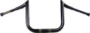 1-1/2" Grande Prime Ape Hanger 12 Inch Handlebar Black For Harley Davidson FLD 1690 - 38 MM