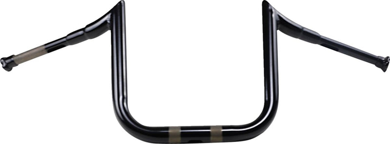 1-1/2" Grande Prime Ape Hanger 12 Inch Handlebar Black For Harley Davidson FLD 1690 - 38 MM
