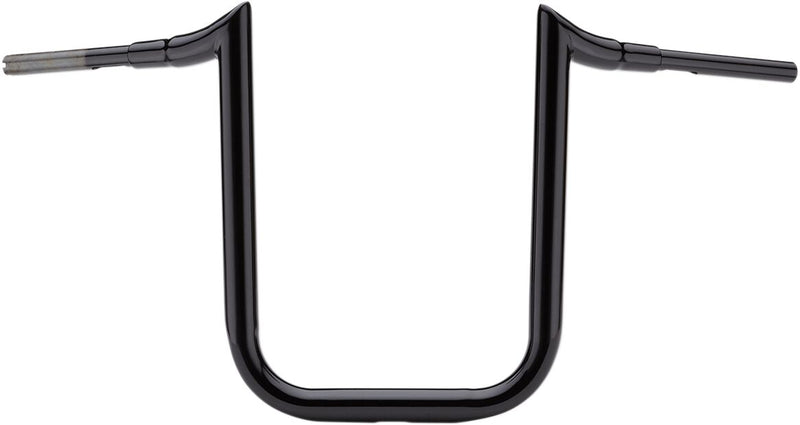 1-1/2" Grande Prime Ape Hanger Handlebar Black For Harley Davidson FLD 1690 - 25.4 MM