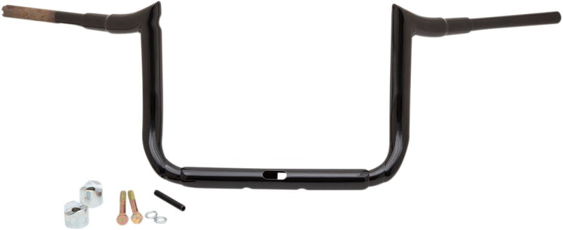 1-1/2" Grande Prime Ape Hanger Handlebar Black For Harley Davidson FLHC - 10 Inch
