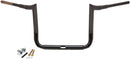 1-1/2" Grande Prime Ape Hanger 12 Inch Handlebar Black For Harley Davidson FLHC - 38 MM