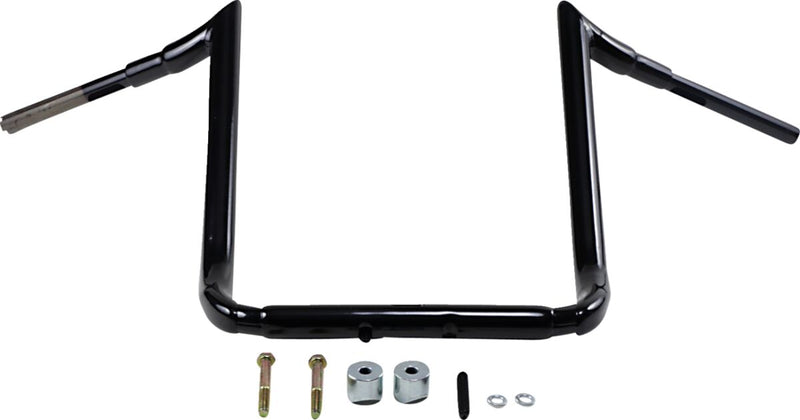 1-1/2" Grande Prime Ape Hanger Handlebar Black For Harley Davidson FLHC - 18 Inch