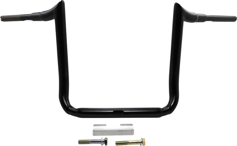 1-1/2" Grande Prime Ape Hanger Handlebar Black For Harley Davidson FLHT 1750 - 38 MM