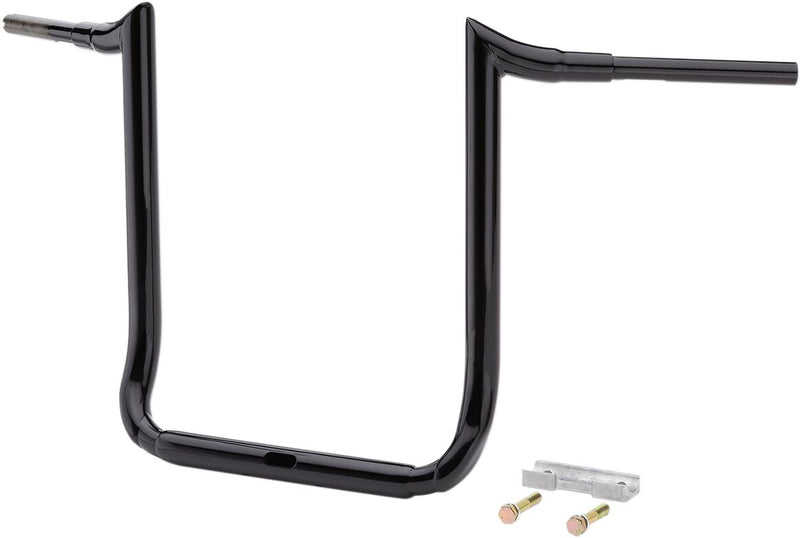 1-1/2" Grande Prime Ape Hanger Handlebar Black For Harley Davidson FLHT 1750 ABS - 38 MM