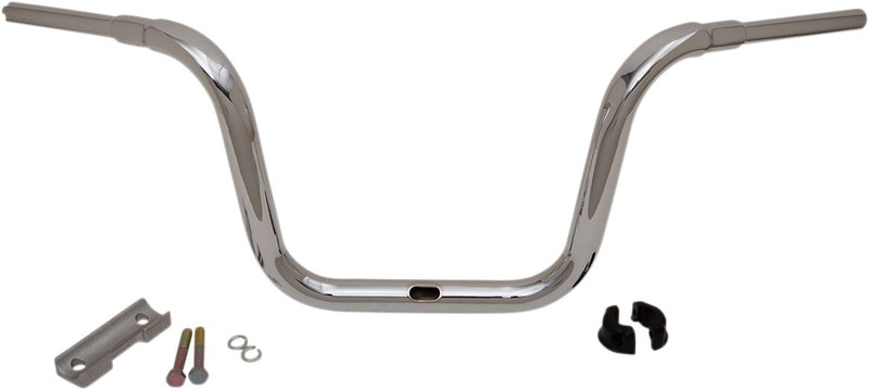 1-1/2" Grande Traditional Ape Hanger 12 Inch Handlebar Chrome For Harley Davidson FLHT 1750 ABS - 38 MM