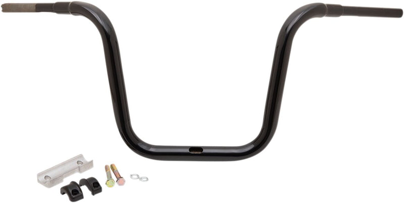 1-1/2" Grande Traditional Ape Hanger Handlebar Black / Gloss For Harley Davidson FLHT 1750 ABS - 25.4 MM