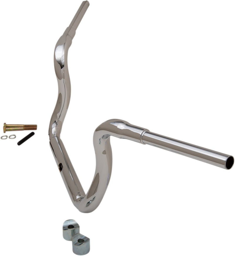 1-1/2" Grande Traditional Ape Hanger Handlebar Chrome For Harley Davidson FLHC - 10 Inch