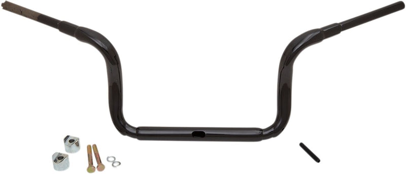 1-1/2" Grande Traditional Ape Hanger Handlebar Black / Gloss For Harley Davidson FLHC - 25.4 MM