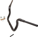 1-1/2" Grande Traditional Ape Hanger Handlebar Black / Gloss For Harley Davidson FLHC - 25.4 MM