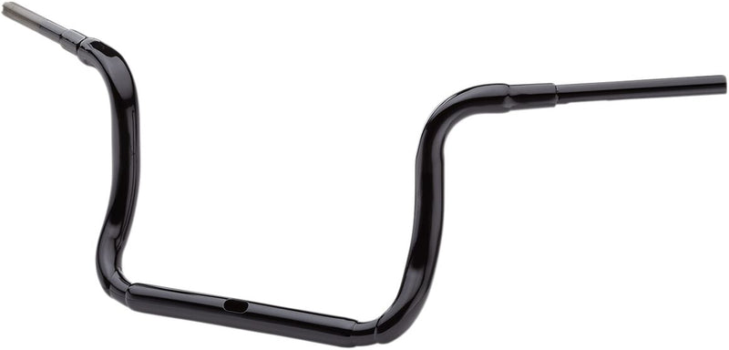 1-1/2" Grande Traditional Ape Hanger 12 Inch Handlebar Black / Gloss For Harley Davidson FLHC - 25.4 MM