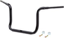 1-1/2" Grande Traditional Ape Hanger Handlebar Black / Gloss For Harley Davidson FLHC - 38 MM