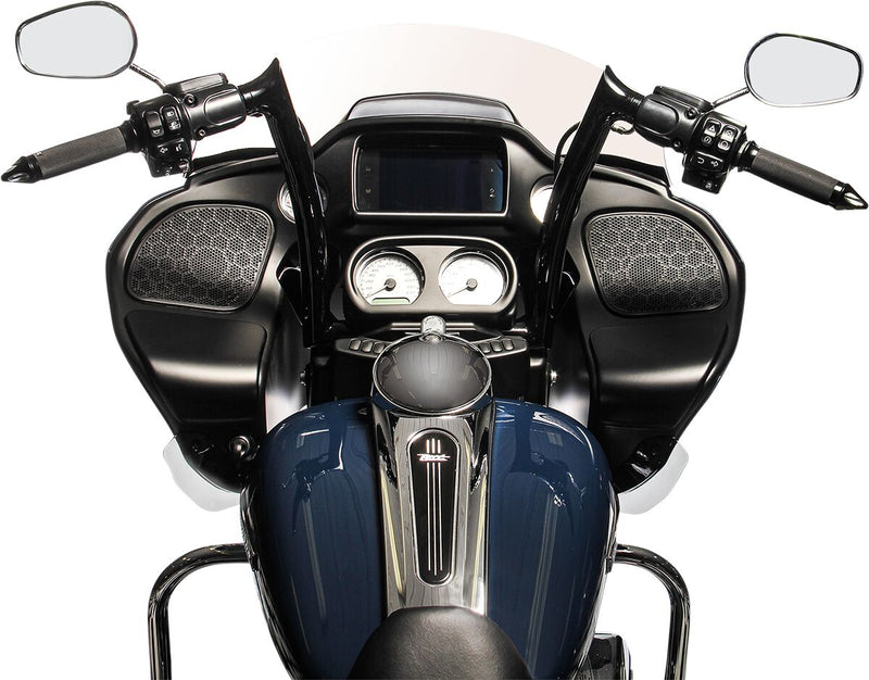 1-1/2" EZ Install Pointed Top Handlebar Black - 26 CM | Vendor No. 806014-B