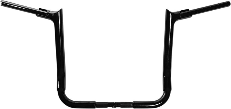 1-1/2" EZ Install Pointed Top Handlebar Black - 39.5 CM
