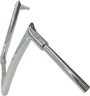 1-1/2" EZ Install Pointed Top Handlebar Chrome - 89 CM | Vendor No. 807014