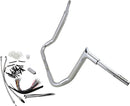 1-1/2" EZ Install Pointed Top Handlebar Kit Chrome - 25.4 MM | Vendor No. 809114