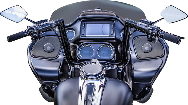 Buck-50 Handlebar Black / Gloss For Harley Davidson FLTRK 1868 ABS 2020-2024 - 25.4 MM