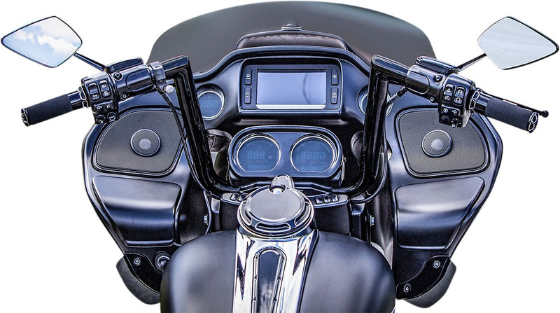 Buck-50 Handlebar Black / Gloss For Harley Davidson FLTRK 1868 ABS 2020-2024 - 25.4 MM