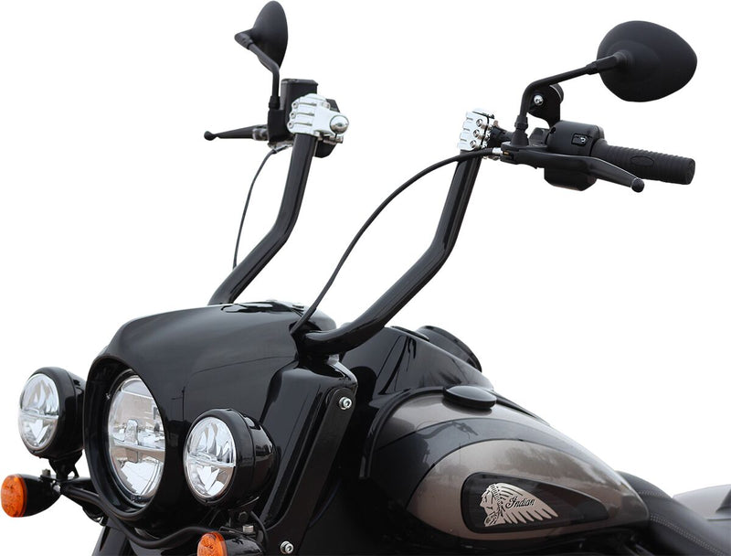 Klip Hanger Handlebar for Indian Black For Indian CHIEF 111 ABS 2018-2021 - 32 MM