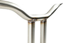 Kage Fighter Welded Straight-Riser Handlebar Polished For Harley Davidson FLD 1690 - 32 MM