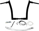 1-1/2" EZ Install Pointed Top Handlebar Kit Black - 32 MM | Vendor No. 809614-B