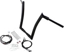 1-1/2" EZ Install Pointed Top Handlebar Kit Black - 32 MM | Vendor No. 809616-B