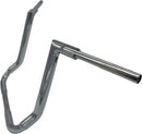 1-1/2" EZ Install Flat Top Handlebar Chrome - 38 MM | Vendor No. 605016