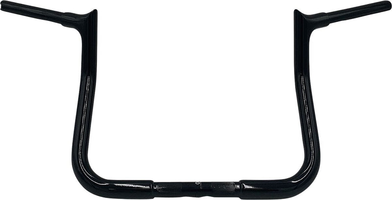 1-1/4" EZ Install Pointed Top Handlebar Black / Gloss - 25.4 MM | Vendor No. 905011-B