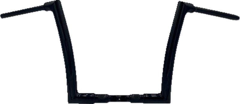 1-1/2" EZ Install Flat Top Handlebar Black - 26 CM | Vendor No. 616012-B