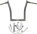 1-1/2" EZ Install Pointed Top Handlebar Kit Chrome - 25.4 MM | Vendor No. 819616