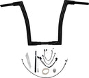 1-1/2" EZ Install Flat Top Handlebar Kit Black - 26 CM | Vendor No. 619616-B