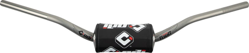 1-1/8" Flight Non-Crossbrace Handlebar Grey - 28.6 MM