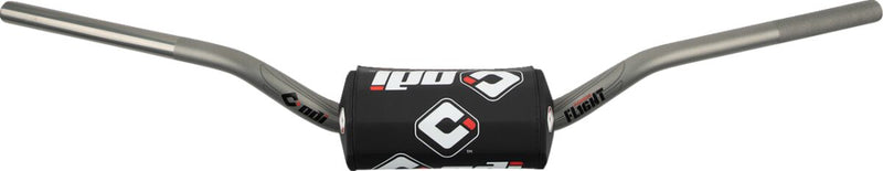 1-1/8" Flight Non-Crossbrace Handlebar Grey - 87 MM