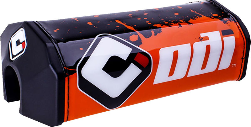 Oversized Handlebar Pad Black / Gloss / Orange - 22 MM