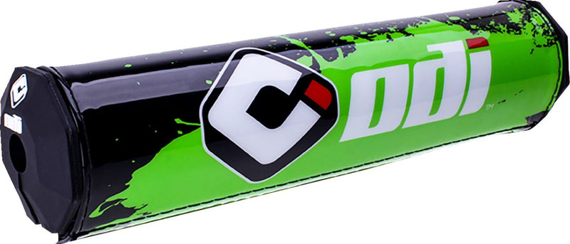 SX8 Handlebar Pad Black / Gloss / Green - 24.5 CM