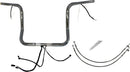 EZ Install Wired 1-1/4" Round Top Handlebar Kit Chrome - 25.4 MM