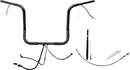 EZ Install Wired 1-1/4" Round Top Handlebar Kit Black - 32 MM