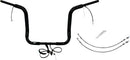 EZ Install Wired 1-1/2" Round Top Handlebar Kit Black - 98 CM | Vendor No. 802514-B