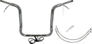 EZ Install Wired 1-1/2" Round Top Handlebar Kit Chrome - 38 CM | Vendor No. 802516