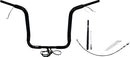 EZ Install Wired 1-1/2" Round Top Handlebar Kit Black - 38 CM | Vendor No. 812416-B