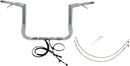 EZ Install Wired 1-1/2" Flat Top Handlebar Kit Chrome - 25.4 MM | Vendor No. 601212