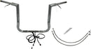 EZ Install Wired 1-1/2" Flat Top Handlebar Kit Chrome - 91.5 CM | Vendor No. 601214