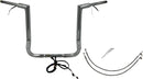 EZ Install Wired 1-1/2" Flat Top Handlebar Kit Chrome - 91.5 CM | Vendor No. 601216