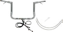 EZ Install Wired 1-1/2" Flat Top Handlebar Kit Chrome - 25.4 MM | Vendor No. 602212