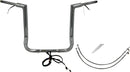 EZ Install Wired 1-1/2" Flat Top Handlebar Kit Chrome - 38 MM | Vendor No. 602216