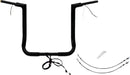 EZ Install Wired 1-1/2" Flat Top Handlebar Kit Black - 91.5 CM | Vendor No. 602216-B