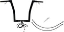 EZ Install Wired 1-1/2" Flat Top Handlebar Kit Black - 89 CM | Vendor No. 602316-B