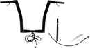 EZ Install Wired 1-1/2" Flat Top Handlebar Kit Black - 89 CM | Vendor No. 612916-B