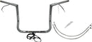 EZ Install Wired 1-1/4" Flat Top Handlebar Kit Chrome - 91.5 CM | Vendor No. 701214