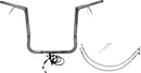 EZ Install Wired 1-1/4" Flat Top Handlebar Kit Chrome - 91.5 CM | Vendor No. 702216